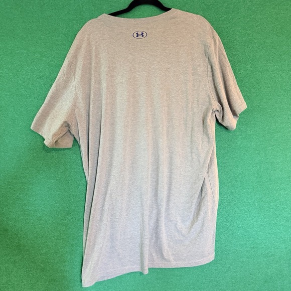 Under Armour 3XL Men's USA Freedom Flag Logo Patriotic America T-Shirt Gray NWT - Picture 7 of 7